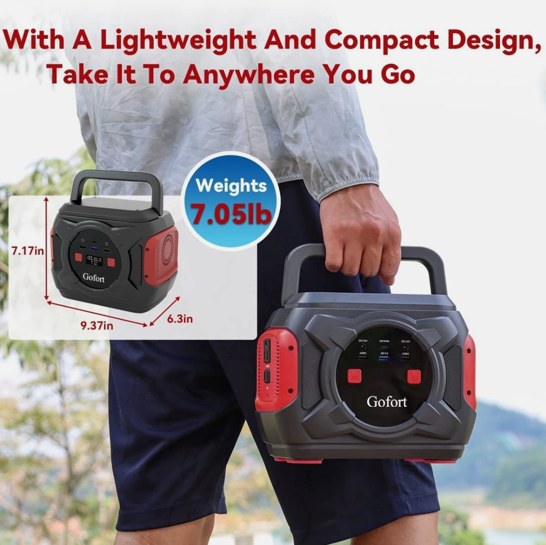 GOFORT 300W Portable Power Station
